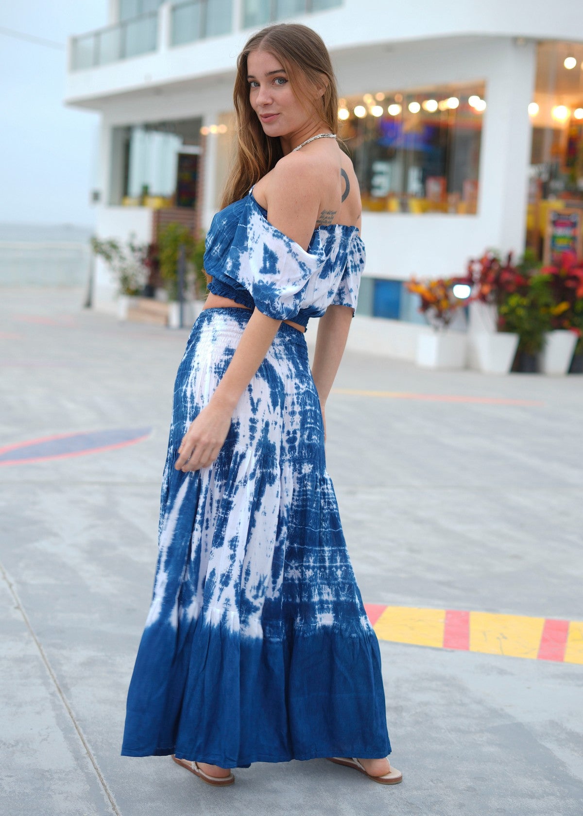 PANTALÓN DUNIA AZUL