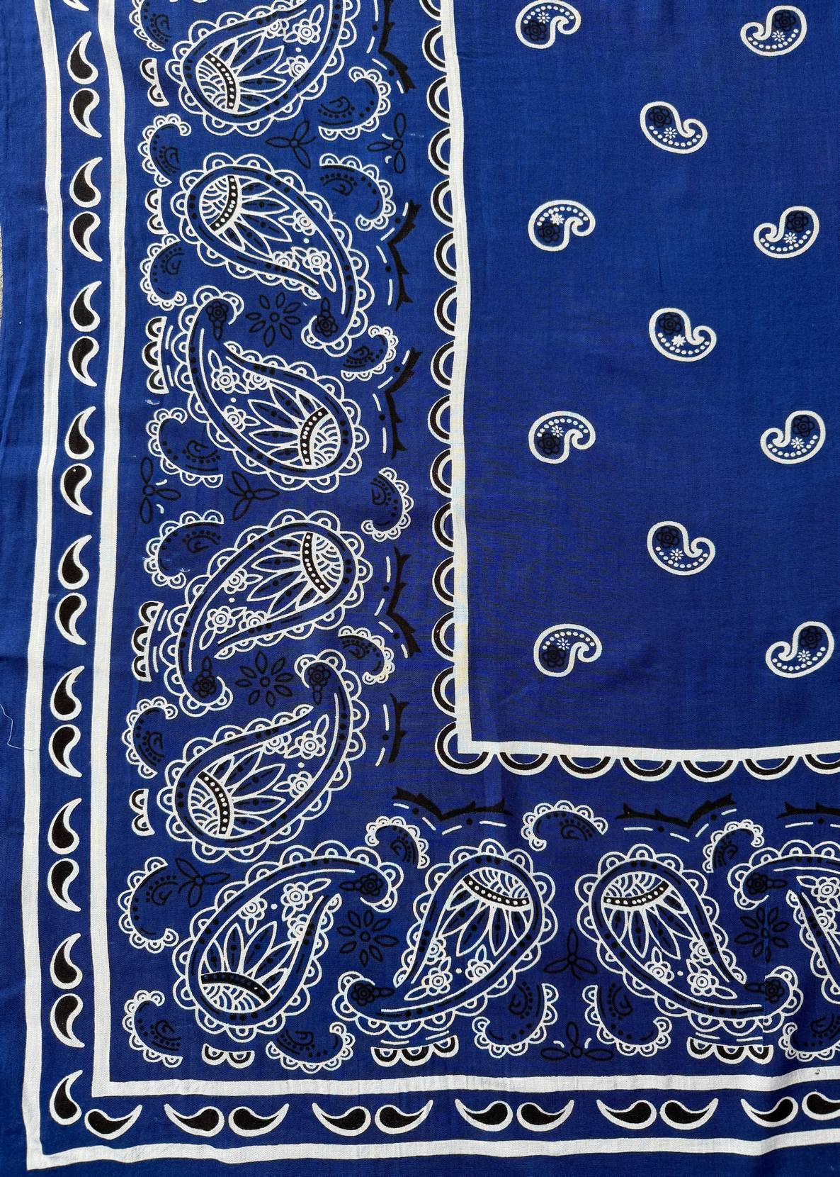 PAREO BATIK SIN FLECOS BANDANA AZUL TU
