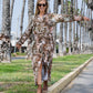 VESTIDO LARGO C/BOTONES MONKE ARMY/HOJAS TU