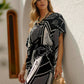 BLUSA ZURIEL NEGRO/HOJAS TU