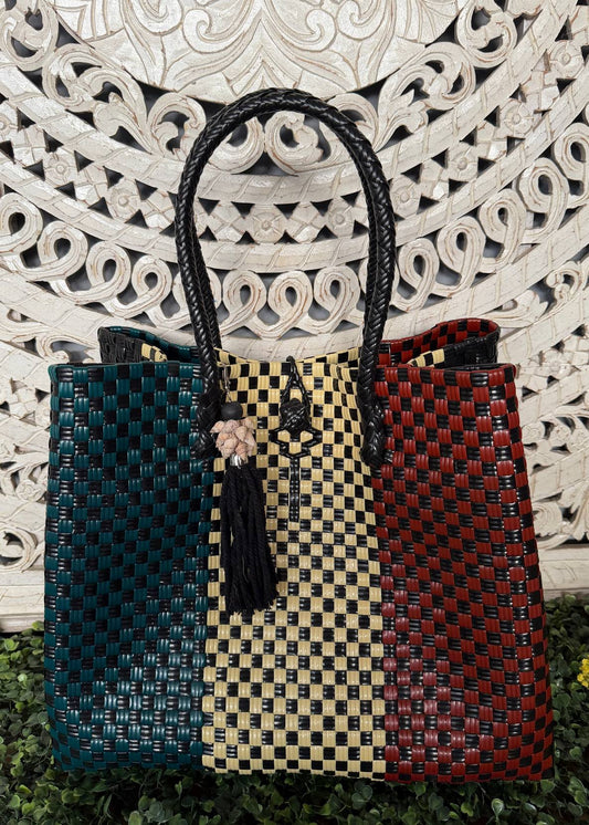 CANASTA BAGUS PLASTIC LENI JUMBO MULTI TU