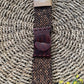 CINTURON ELASTICO COCO BEAD CON HEBILLA MADERA MARRON TU
