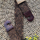 CINTURON ELASTICO COCO BEAD CON HEBILLA MADERA MARRON TU