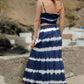 FALDA LARGA DESERT AZUL/BLANCO TU