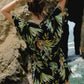 KAFTAN ABIERTO KANIKA NEGRO/VERDE TU