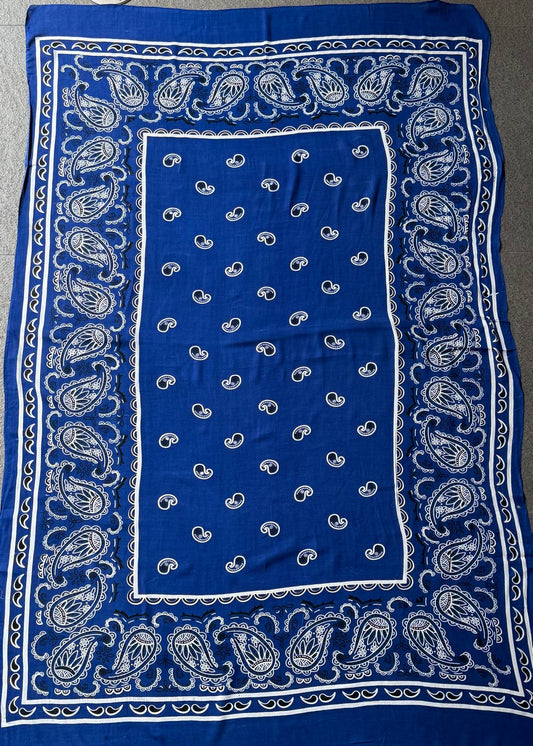 PAREO BATIK SIN FLECOS BANDANA AZUL TU